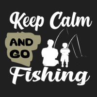 Keep Calm And Go Fishing Drawstring Bags | Artistshot