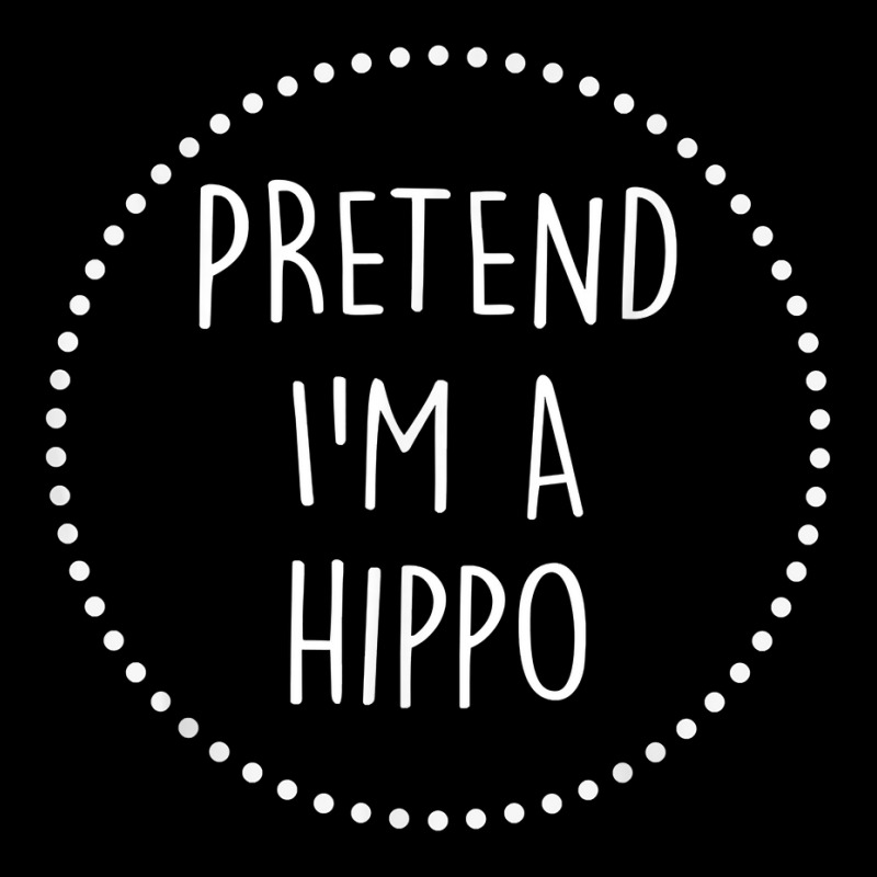 Pretend Im A Hippo Halloween Costume T Shirt Zipper Hoodie | Artistshot