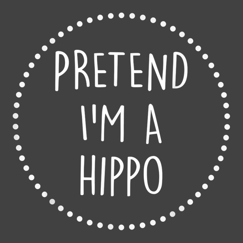 Pretend Im A Hippo Halloween Costume T Shirt Vintage T-shirt | Artistshot