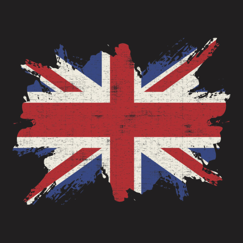 Great Britain Flag Vintage T-shirt | Artistshot