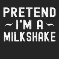 Halloween Milkshake Lazy Costume Pretend I'm A Milkshake Unisex Hoodie | Artistshot