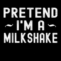 Halloween Milkshake Lazy Costume Pretend I'm A Milkshake Zipper Hoodie | Artistshot