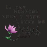 In The Morning When I Rise Give Me Jesus Women Easter Ladies Fitted T-shirt | Artistshot