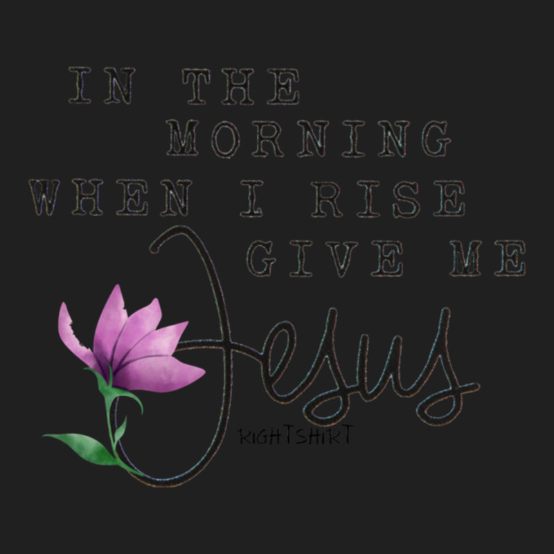 In The Morning When I Rise Give Me Jesus Women Easter Ladies Polo Shirt | Artistshot