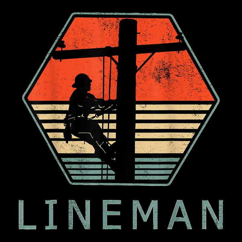 Lineman Retro Vintage Electrician Long Sleeve Shirts | Artistshot