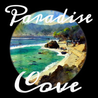 Paradise Cove California Beach Watercolour T Shirt Youth Zipper Hoodie | Artistshot