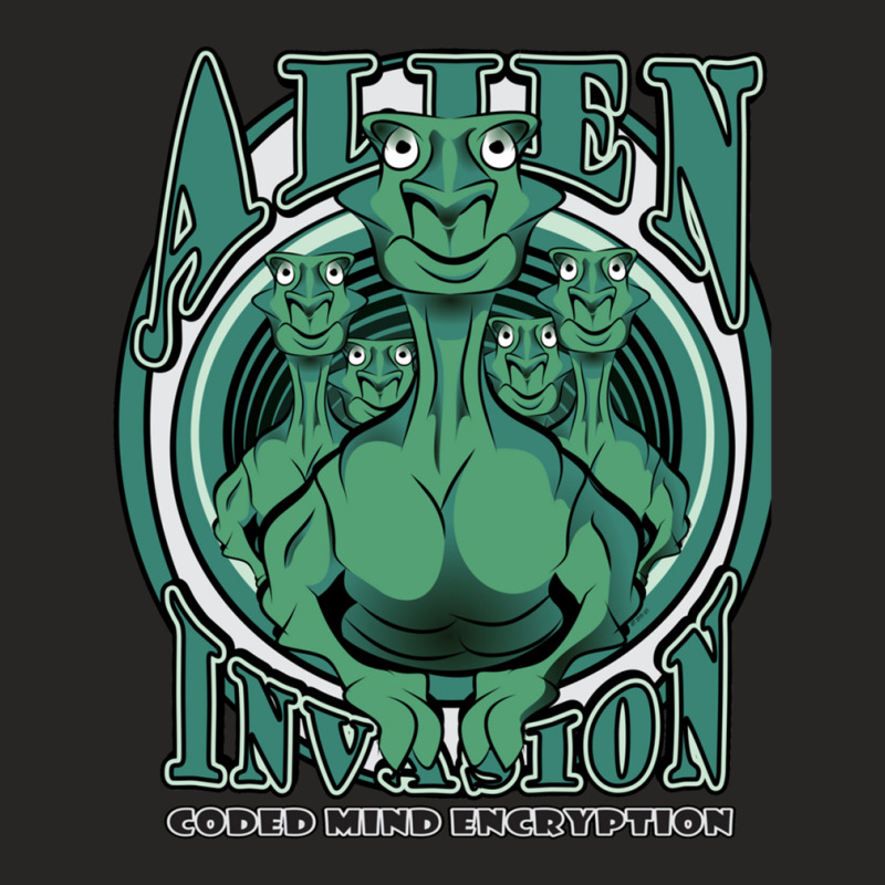 Alien Invasion #2 Ladies Fitted T-Shirt by IrvetteDove | Artistshot