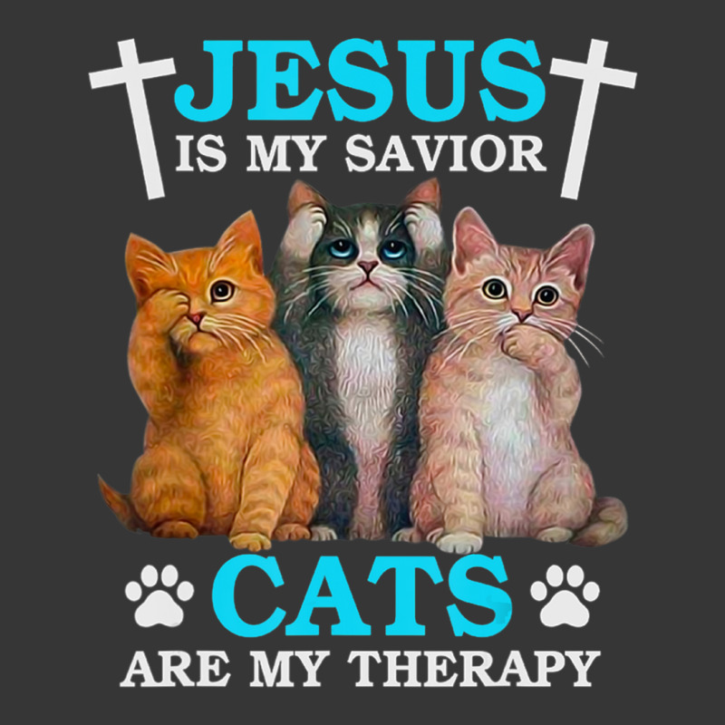 Jesus Is My Savior Cats Are My Therapy Christian Cat Toddler Hoodie by cm-arts | Artistshot