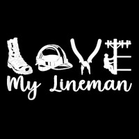 Lineworker Love My Lineman Wife Electrician Girlfriend Long Sleeve Shirts | Artistshot