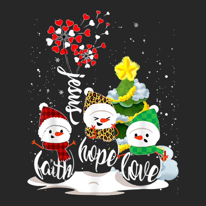 Faith Hope Love Snowman Jesus Dandelion Christian Christmas Women's Pajamas Set by Queens | Artistshot