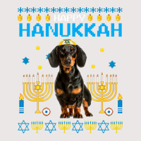 Dachshund Chanukah Jewish Ugly Hanukkah Sweater Pajama Pocket T-shirt | Artistshot