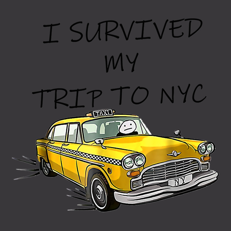 I Survived My Trip To Nyc Ladies Curvy T-Shirt by VictorCruz | Artistshot