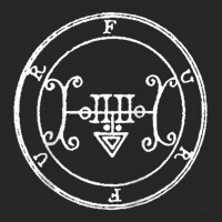 Seal Of Furfur Sigil Talisman Demon Circle Raglan Baseball Tee Ladies Fitted T-shirt | Artistshot