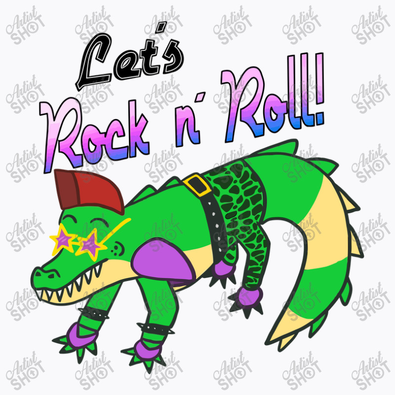 Lets Rock N Roll Croc T-Shirt by Wrip1959 | Artistshot