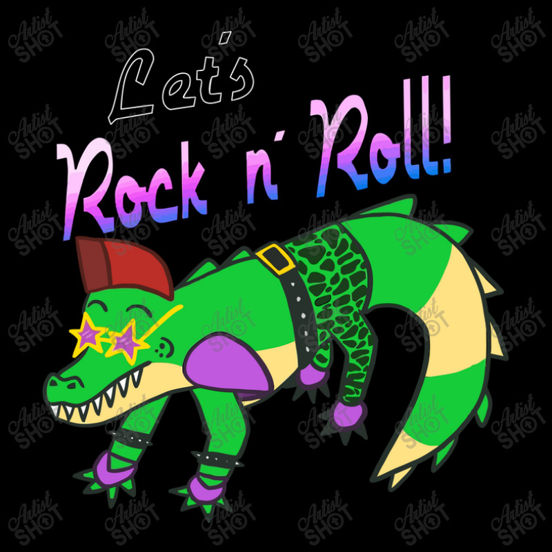 Lets Rock N Roll Croc Fleece Short by Wrip1959 | Artistshot