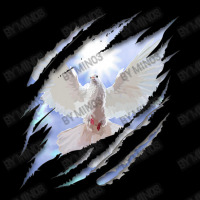 Baptism Holy Spirit White Dove Baptized Christian Cropped Hoodie | Artistshot