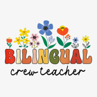 Dual Language Bilingual Crew Teacher Appreciation T Shirt Ladies Fitted T-shirt | Artistshot