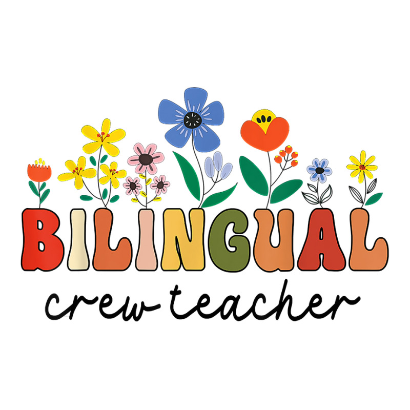 Dual Language Bilingual Crew Teacher Appreciation T Shirt Maternity Scoop Neck T-shirt by v8dycanel | Artistshot