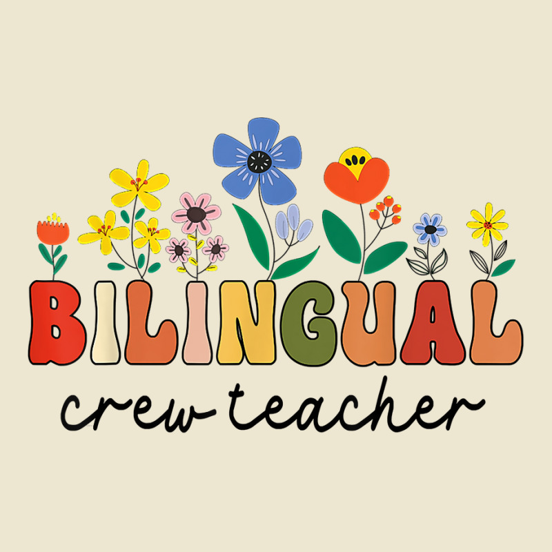 Dual Language Bilingual Crew Teacher Appreciation T Shirt Cropped Hoodie by v8dycanel | Artistshot