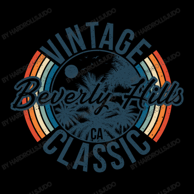 I Love Beverly Hills California Retro Vintage Classic Limited Edition Women's V-Neck T-Shirt by hardrollsjudo | Artistshot