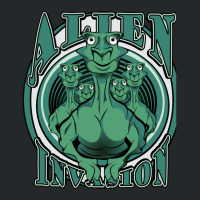 Alien Invasion Crewneck Sweatshirt | Artistshot