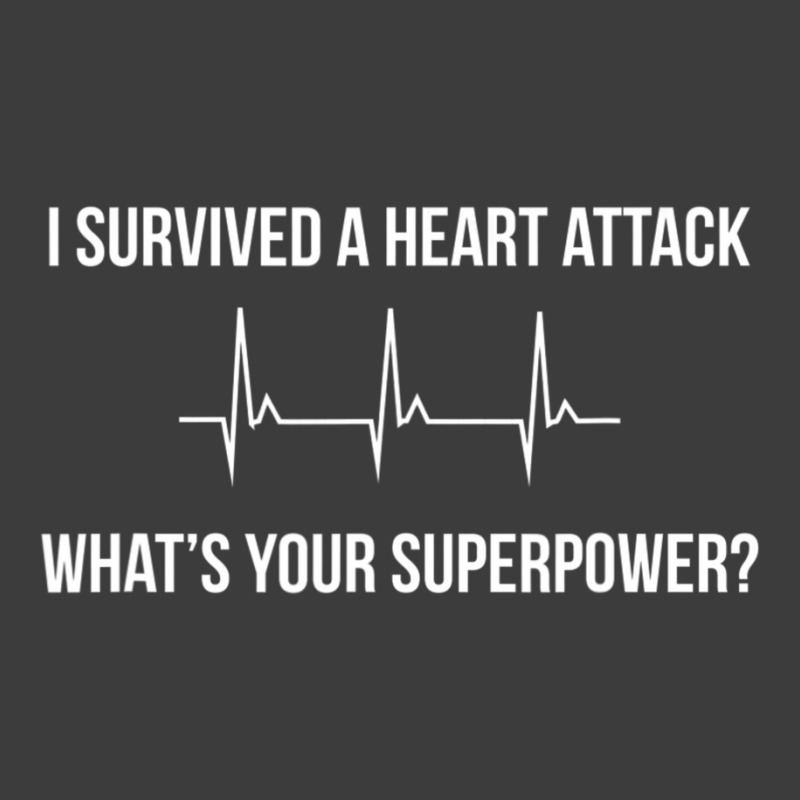 I Survived A Heart Attack. What's Your Superpower Men's Polo Shirt | Artistshot