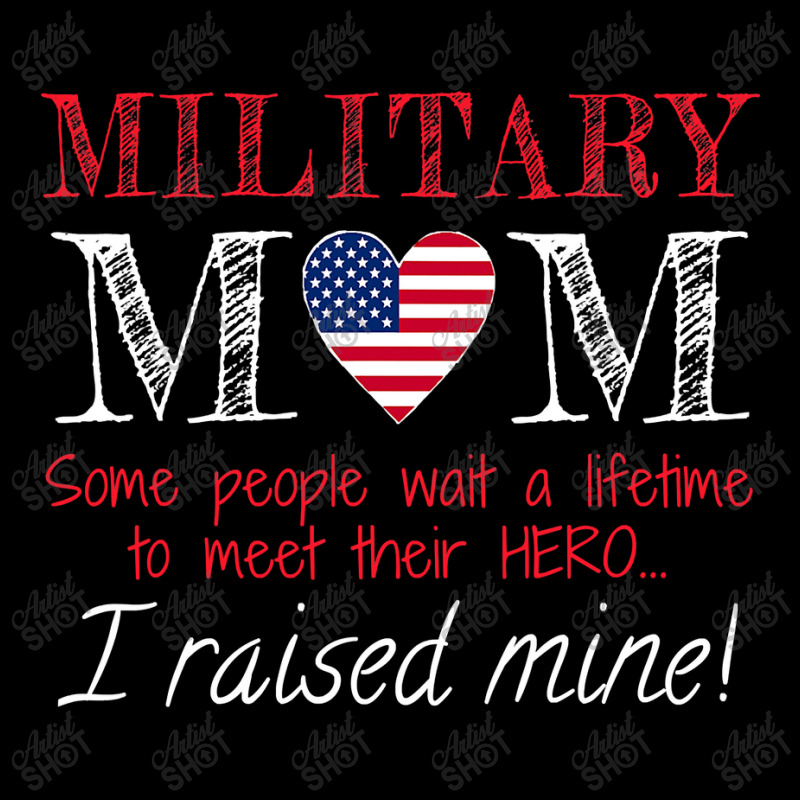 Military Mom I Raised My Hero America American Armed Forces Lightweight Hoodie | Artistshot