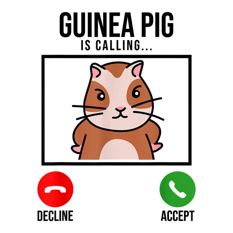 Guinea Pig Is Calling Guine Pig Lover Pig Owner Animals T Shirt Zipper Hoodie | Artistshot