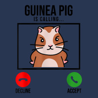 Guinea Pig Is Calling Guine Pig Lover Pig Owner Animals T Shirt Men Denim Jacket | Artistshot