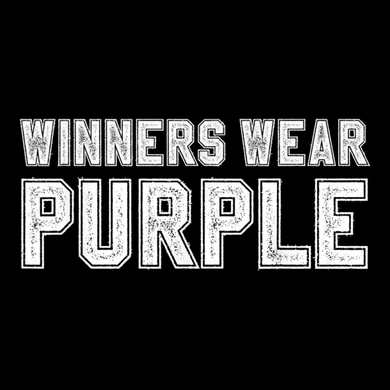 Winners Wear Purple Color War Camp Team Game Competition Adjustable Cap by ZaraGross | Artistshot