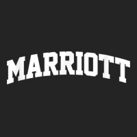 Marriott Name Vintage Retro College Arch Style Funny 3/4 Sleeve Shirt | Artistshot