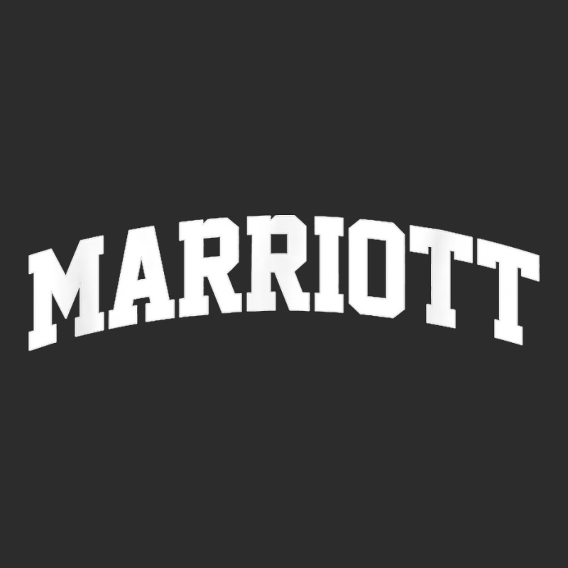 Marriott Name Vintage Retro College Arch Style Funny Exclusive T-shirt | Artistshot