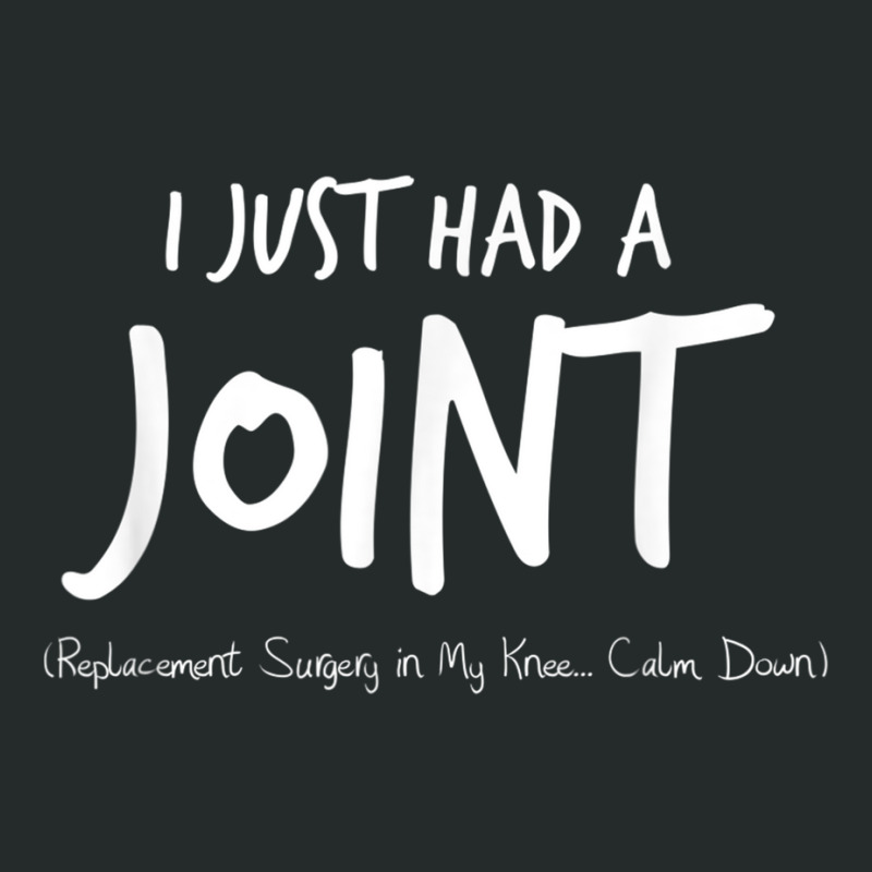 I Just Had A Joint Replacement Surgery In My Knee Women's Triblend Scoop T-shirt by DesmondBalts | Artistshot