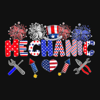 Mechanic Proud American Flag Fireworks Happy 4th Of July Crew Socks | Artistshot