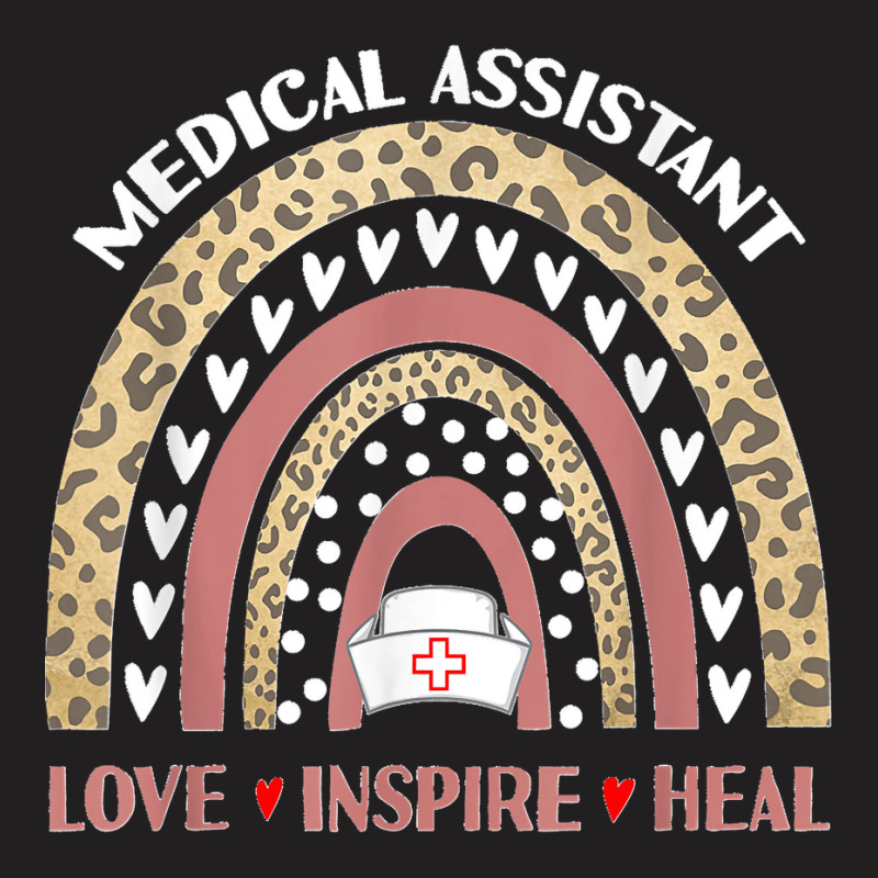 Medical Assistant Rainbow Love Inspire Nursing Nurses Week T-shirt | Artistshot