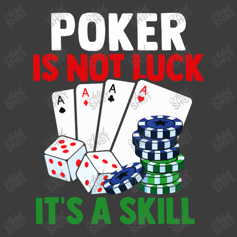 Poker Is Not Luck It Is A Skill Men's Polo Shirt | Artistshot