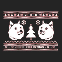 Doge Ugly Christmas Sweater 3/4 Sleeve Shirt | Artistshot