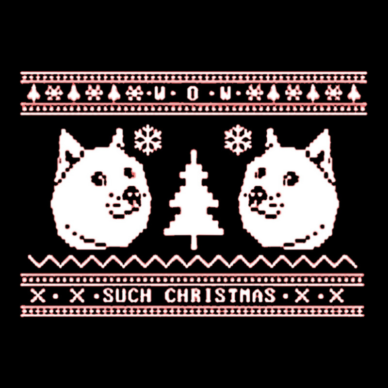 Doge Ugly Christmas Sweater Zipper Hoodie | Artistshot