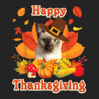 Happy Thanksgiving Tonkinese Cat I'm Thankful For My Turkey 3/4 Sleeve Shirt | Artistshot