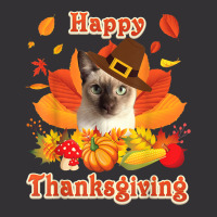 Happy Thanksgiving Tonkinese Cat I'm Thankful For My Turkey Vintage Hoodie | Artistshot