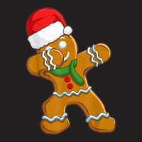 Dabbing Gingerbread Santa Christmas Kids Boys Xmas Cookie T-shirt | Artistshot