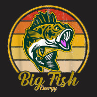 Mens Big Fish Energy Fishing Gifts For Men Dads T-shirt | Artistshot