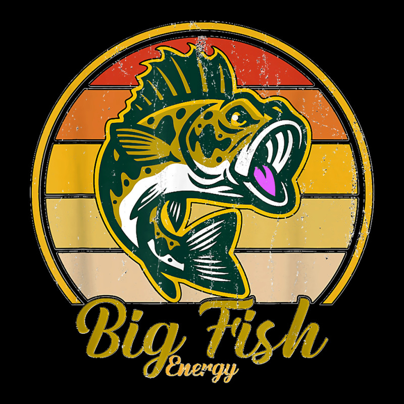 Mens Big Fish Energy Fishing Gifts For Men Dads Fleece Short | Artistshot