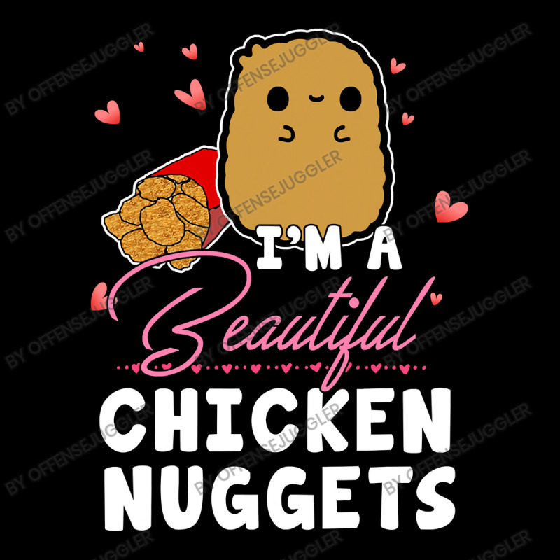 Chicken Cock Im A Beautiful Chicken Nuggets Womens Youth Kids 23 Hen C Women's V-Neck T-Shirt by offensejuggler | Artistshot