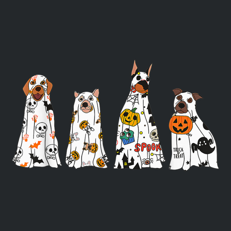 Dog Ghost Spooky Season Ghost Halloween Groovy Retro Crewneck Sweatshirt | Artistshot