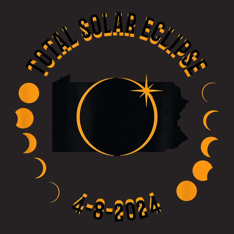 Pennsylvania Total Solar Eclipse Path 2024 Eclipse Souvenir T Shirt Vintage Cap by cm-arts | Artistshot