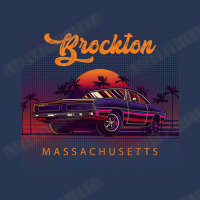 Brockton Massachusetts Retro Vintage 80s 90s Muscle Cars Retrowave Aes Ladies Denim Jacket | Artistshot