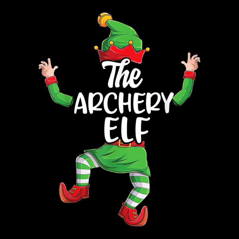 Archery Elf Family Matching Christmas Pajamas Pjs Xmas Men Pocket T-shirt | Artistshot