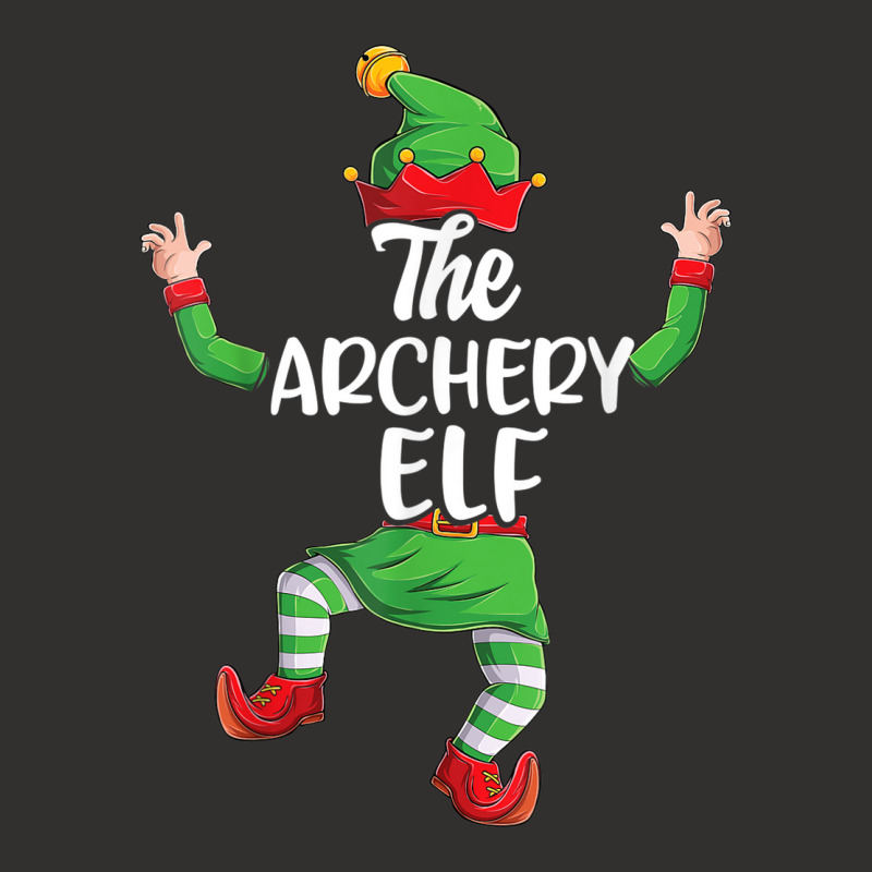 Archery Elf Family Matching Christmas Pajamas Pjs Xmas Men Champion Hoodie | Artistshot