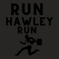 Funny Hawley Running Ladies Fitted T-shirt | Artistshot